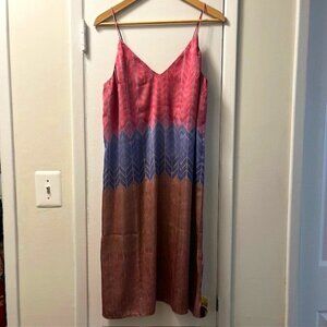 Anthropologie Nomad Morgan Carper Chevron Dress Size M/P